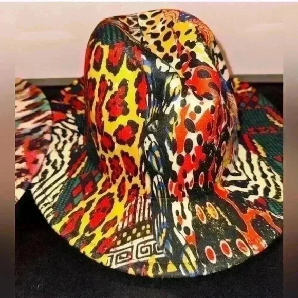 Accessories - Animal print fedora hat